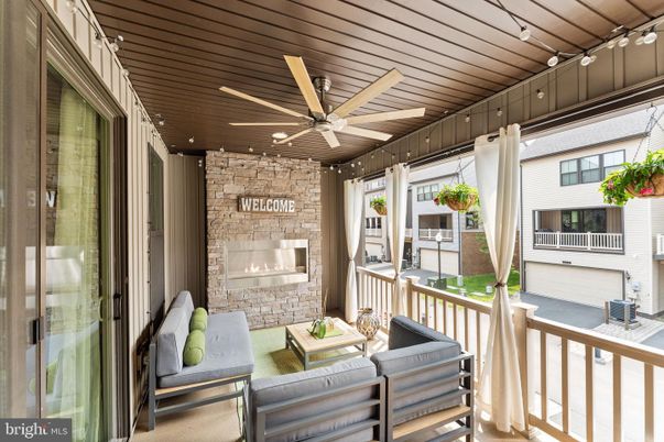 Exterior, Fireplace, Stone Walls