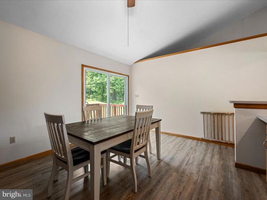 Dining room, Interior, Wood Texture Flooring