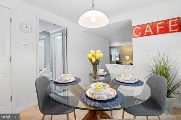 Dining room, Interior, Pendant Lights