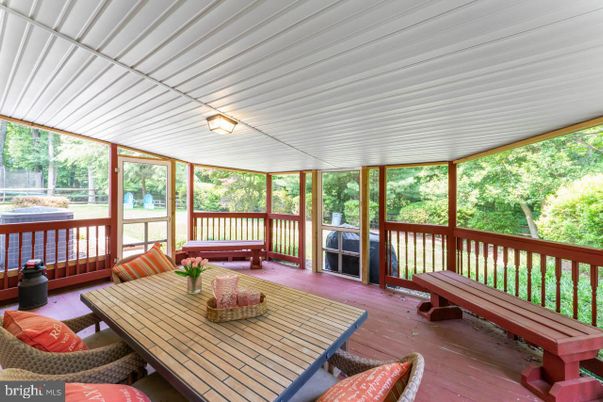 Interior, Sun Room, Wood Texture Flooring
