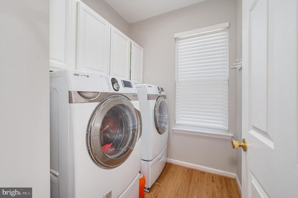 Interior, Utility Closets, Washer, Wood Texture Flooring