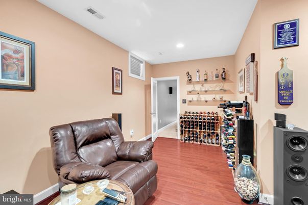 Interior, Recessed Lighting, Wine Storage, Wood Texture Flooring