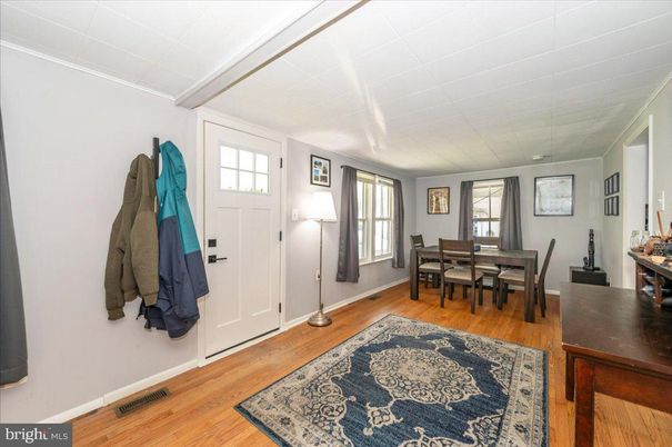 Dining room, Interior, Wood Texture Flooring