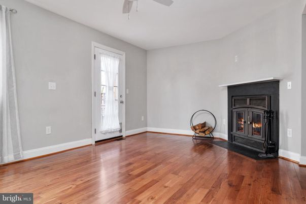 Fireplace, Interior, Wood Texture Flooring