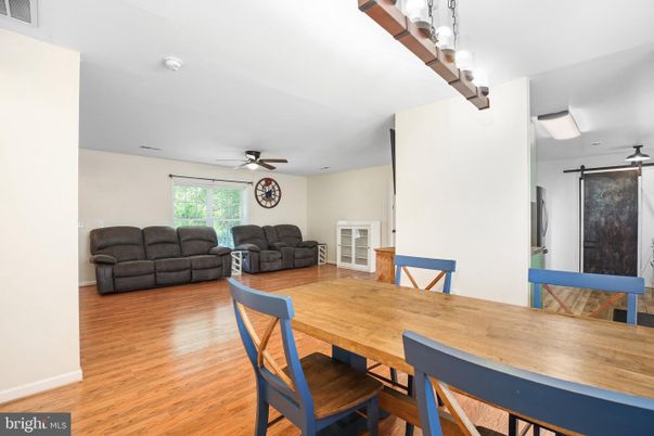 Dining room, Interior, Wood Texture Flooring
