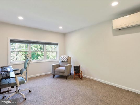 Home Office, Interior, Recessed Lighting