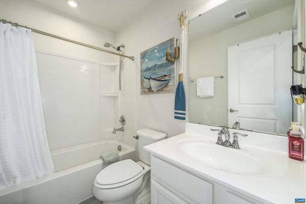 Bathroom, Interior, Recessed Lighting