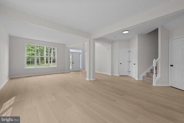 Empty room, Interior, Wood Texture Flooring