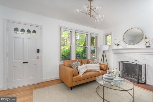 Fireplace, Interior, Living room, Pendant Lights, Wood Texture Flooring