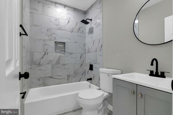Bathroom, Interior, Marble Walls