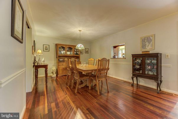 Dining room, Interior, Wood Texture Flooring