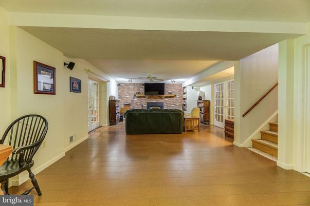 Fireplace, Interior, Stone Walls, Wood Texture Flooring