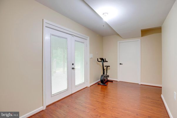 Fitness Equipment, Interior, Wood Texture Flooring