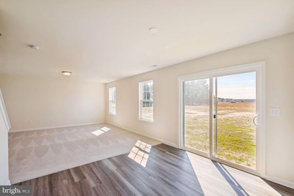Empty room, Interior, Wood Texture Flooring