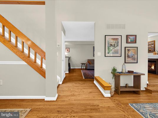 Fireplace, Interior, Wood Texture Flooring