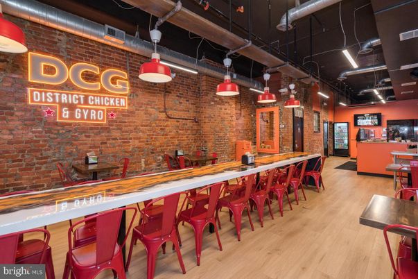 Interior, Pendant Lights, Stone Walls, Wood Texture Flooring
