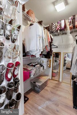 Interior, Walk-in Closets, Wood Texture Flooring
