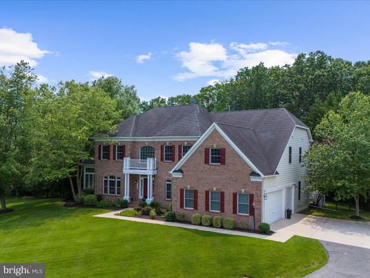 Attached, Backyard, Exterior, Facade, Brick Facade, French Provincial