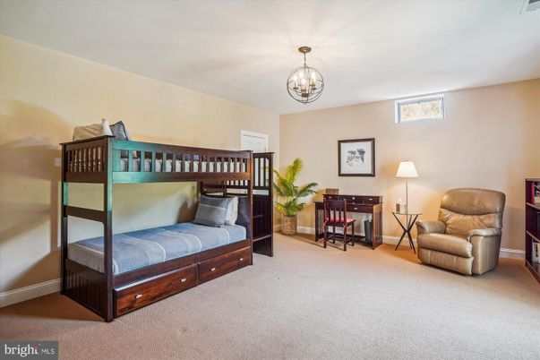 Bedroom, Chandelier, Home Office, Interior