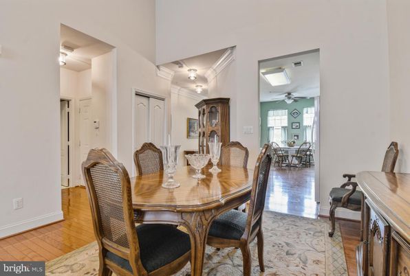 Dining room, Interior, Wood Texture Flooring