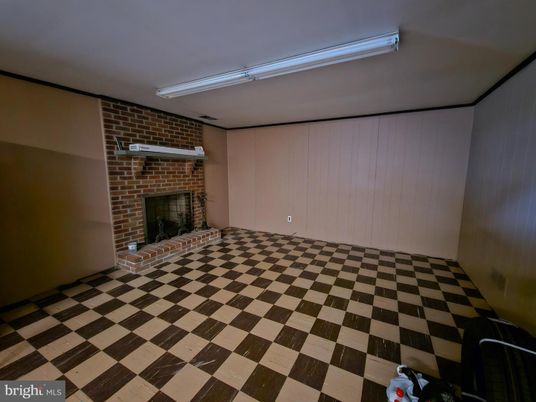 Fireplace, Interior, Stone Walls