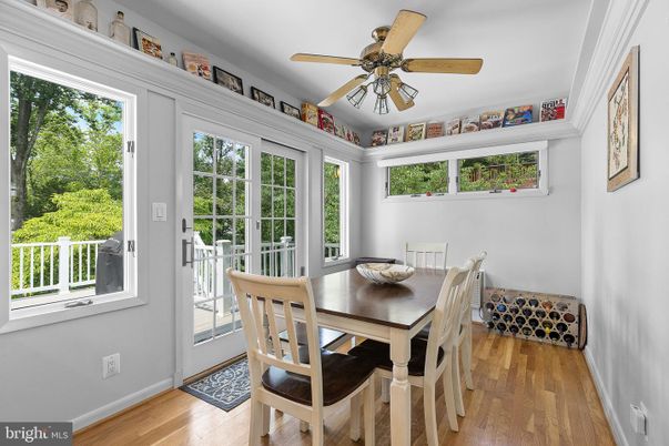 Dining room, Interior, Wood Texture Flooring