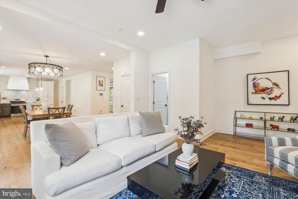 Dining room, Interior, Kitchen, Living room, Pendant Lights, Recessed Lighting, Wood Texture Flooring