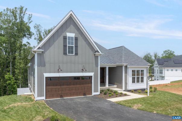 Attached, Exterior, Facade, Solar Panels, Farmhouse