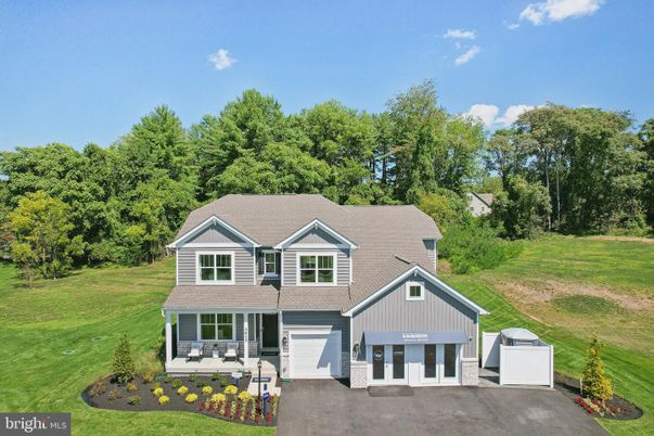 Attached, Backyard, Exterior, Facade, Farmhouse