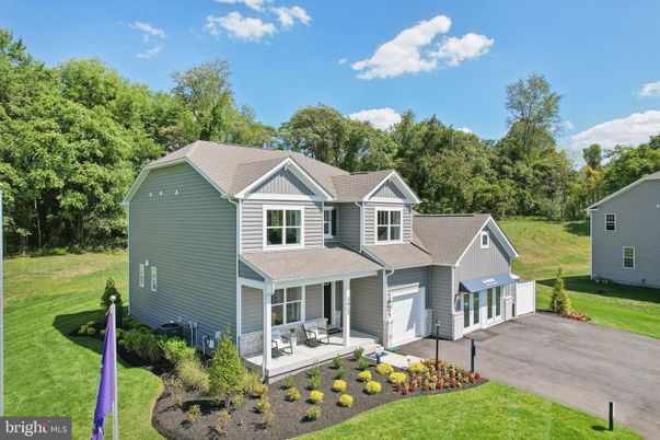 Attached, Backyard, Exterior, Facade, Farmhouse