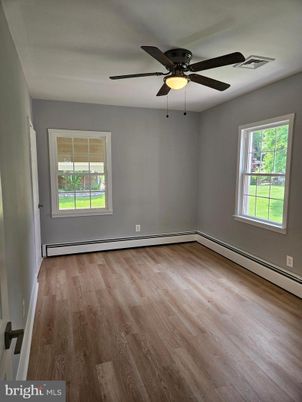 Empty room, Interior, Wood Texture Flooring