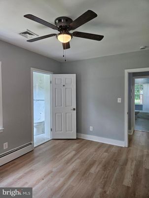 Bathroom, Empty room, Interior, Wood Texture Flooring