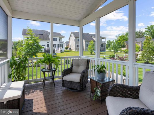 Exterior, Interior, Sun Room, Wood Texture Flooring