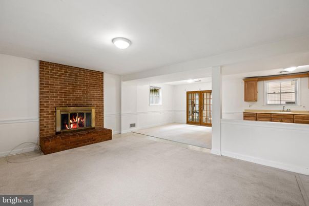 Empty room, Fireplace, Interior, Stone Walls