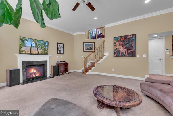 Fireplace, Interior, Recessed Lighting