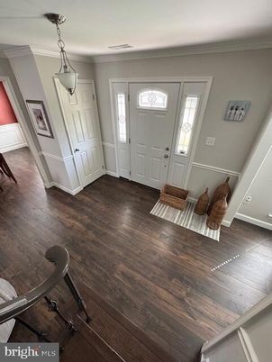 Interior, Pendant Lights, Wood Texture Flooring