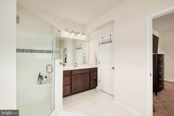 Bathroom, Glass Shower, Interior, Marble