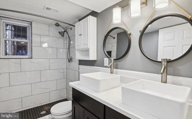 Bathroom, Interior, Marble Walls