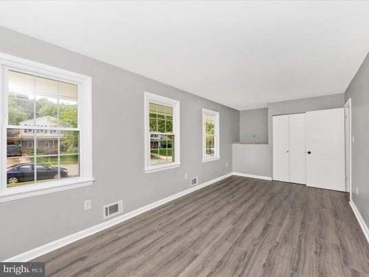 Empty room, Interior, Wood Texture Flooring
