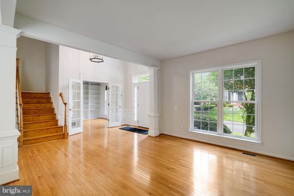 Empty room, Interior, Wood Texture Flooring