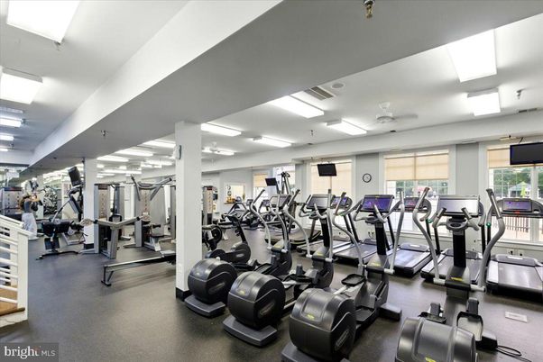 Fitness Equipment, Gym, Interior