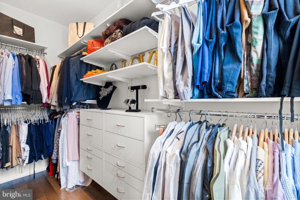Interior, Walk-in Closets, Wood Texture Flooring