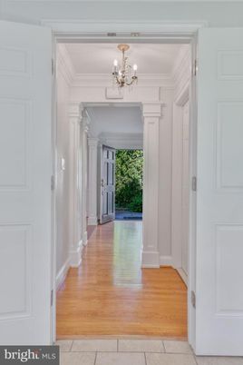 Chandelier, Interior, Wood Texture Flooring