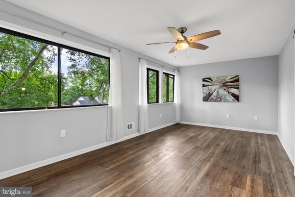 Empty room, Interior, Wood Texture Flooring