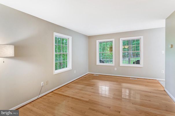 Empty room, Interior, Wood Texture Flooring