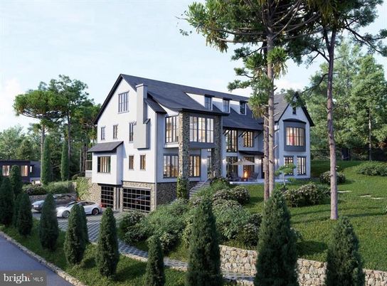 Attached, Backyard, Exterior, Facade, Tudor Revival