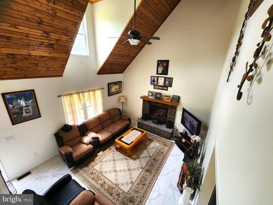 Fireplace, Interior, Living room, Wooden Ceilings