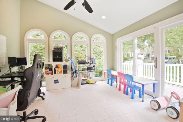 Home Office, Interior, Recessed Lighting