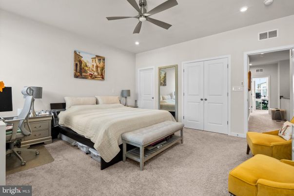 Bedroom, Home Office, Interior, Recessed Lighting