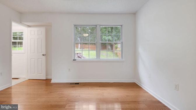 Empty room, Interior, Wood Texture Flooring